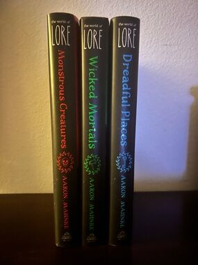 New The World of Lore Books by Aaron Mahnke Complete 3 Vol. Set